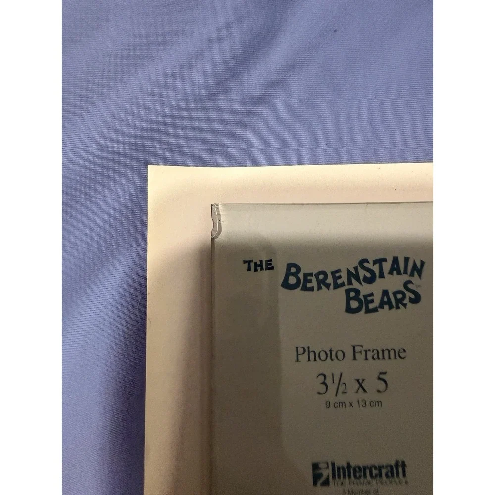 Vintage 1993 Intercraft Berenstein Bears Picture Frame Bedtime 3D Father‎ Mother